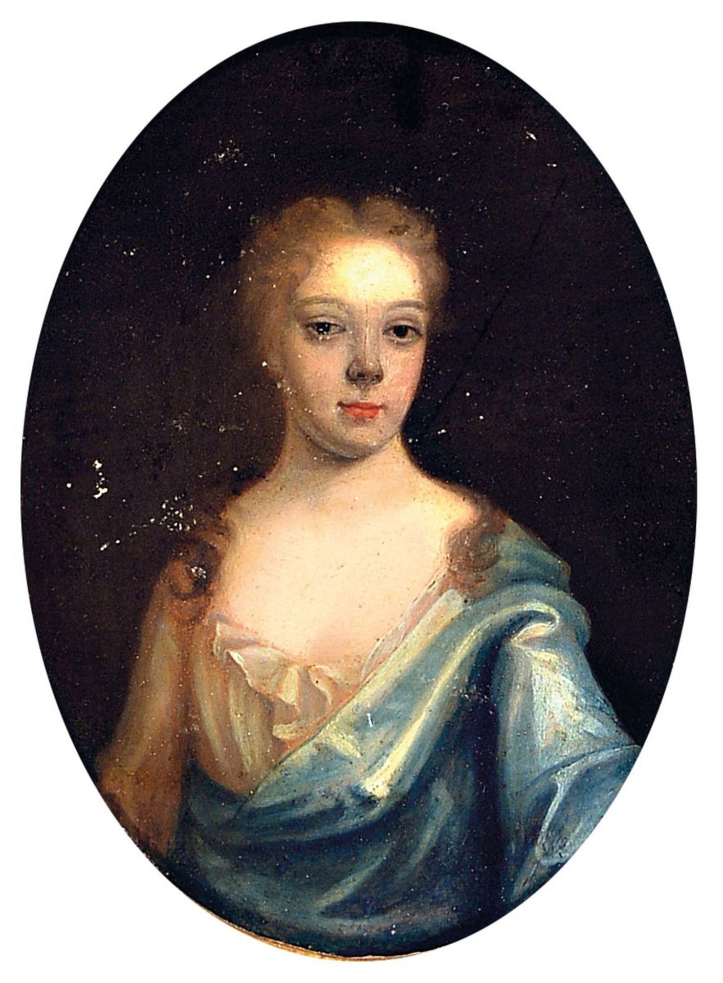Unbekannter Porträtist, wohl um 1800, Damenbildnis im