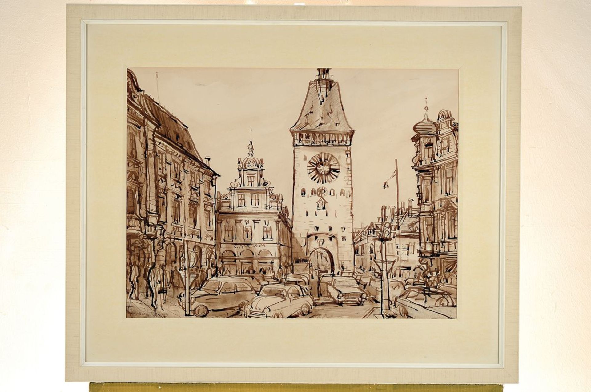 Vaclav Koutsky, 1907 Budweis - 1980 Prag, belebte - Image 3 of 3