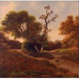 C.E. Bettendorff, datiert 1849, Herbstliche Landschaft