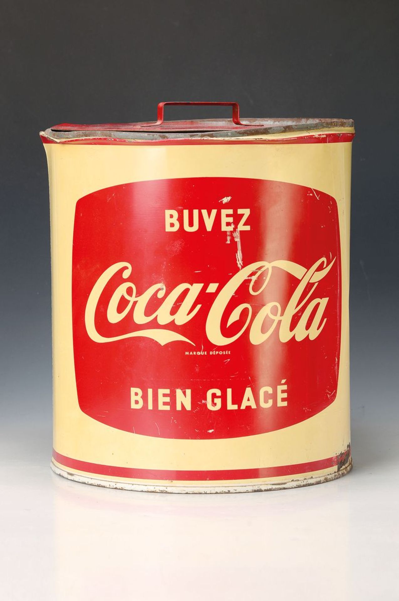 Kühlbehälter von Coca-Cola, Frankreich, 1950er Jahre,