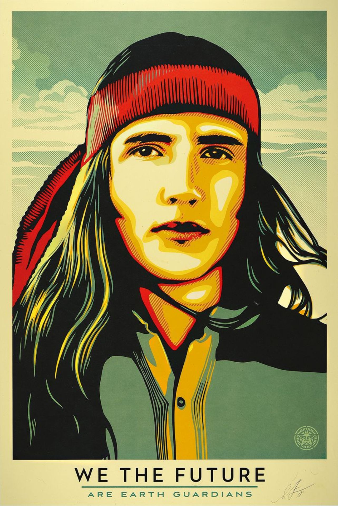 Shepard Fairey, geb. 1970,  aus der Serie 'We the Future',