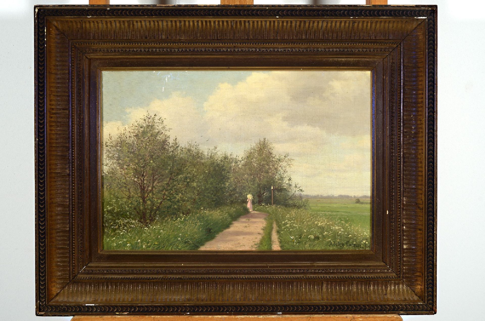 Adolph Larsen, 1856-1942 Kopenhagen, Sommerliche