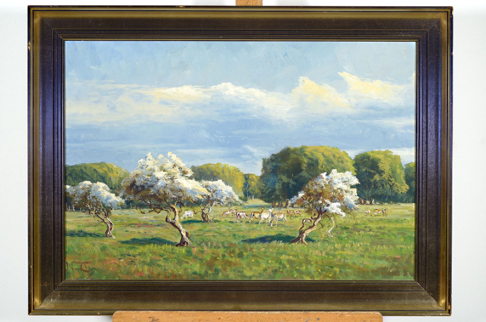 Niels Peter Christiansen, 1873 Eskebjerg-1960,  Rehe auf