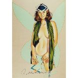 Mel Ramos, geb. 1935, Covered Girl, Multiple von 1977,