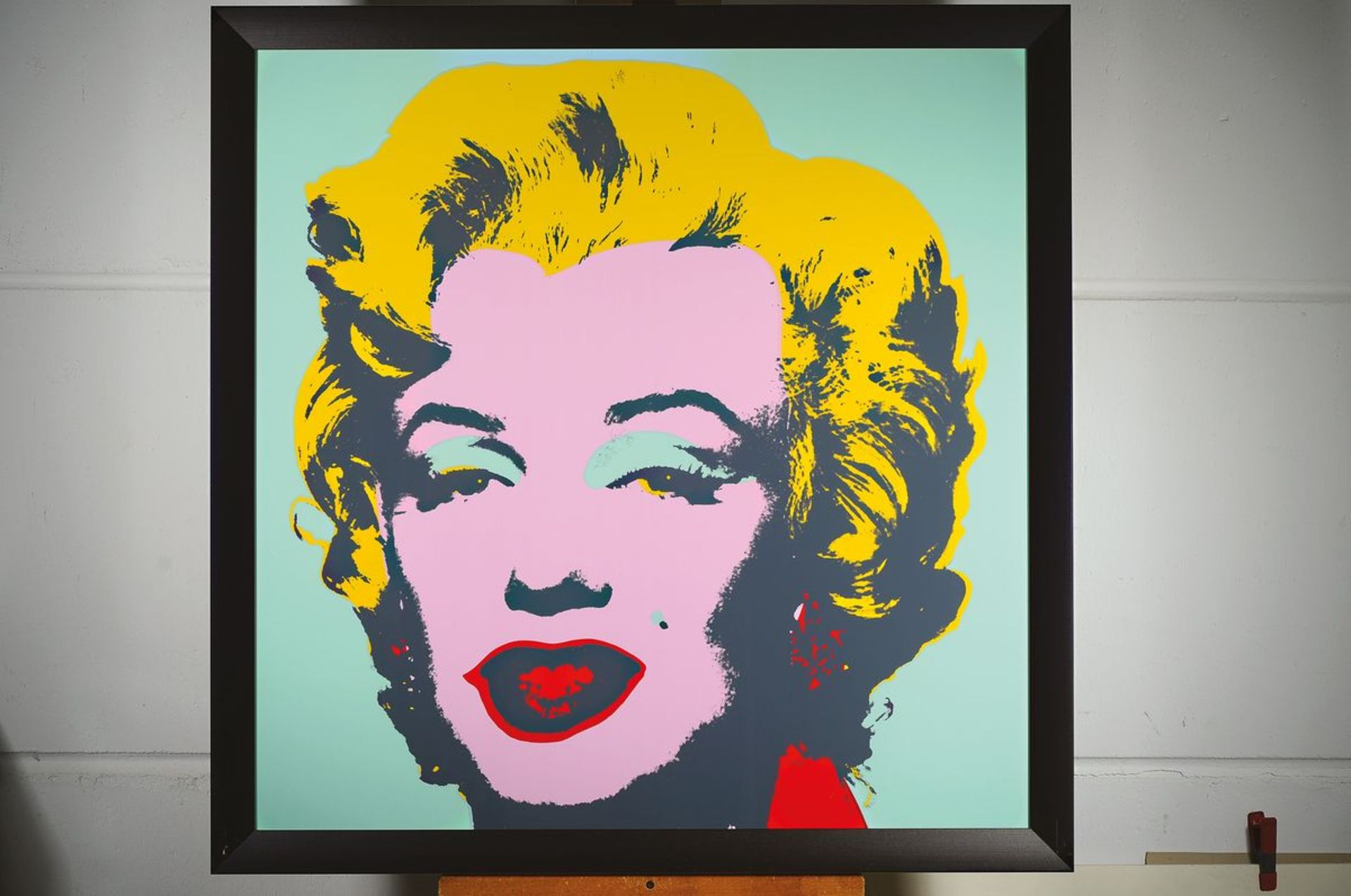 nach Andy Warhol, Siebdruck auf festem Karton, Marilyn - Bild 2 aus 2