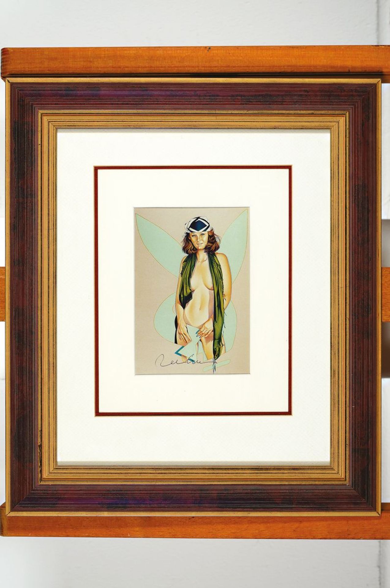 Mel Ramos, geb. 1935,  Covered Girl, Multiple von 1977, - Bild 4 aus 4