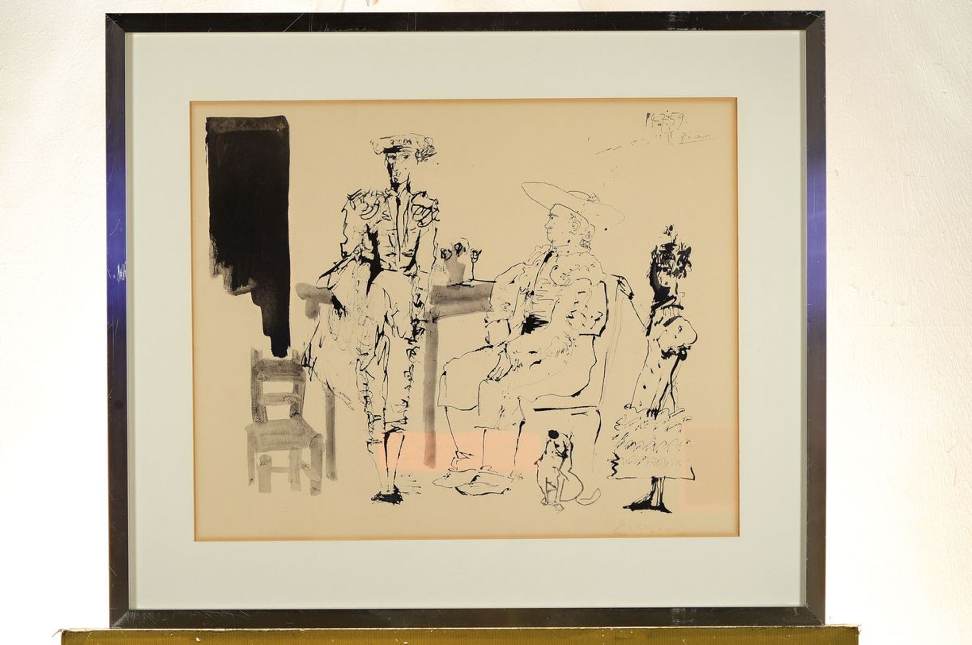 Pablo Picasso (nach), 1881 Malaga - 1973 Mougins, 'Deux - Image 4 of 4