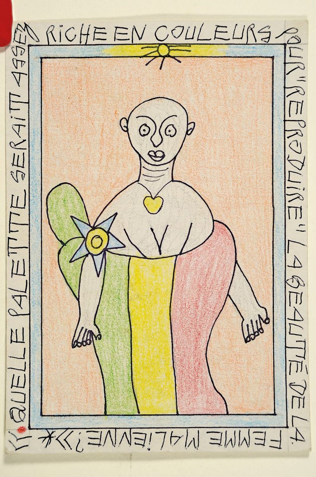 Frédéric Bruly Bouabré, 1923-2014, Dichter und Maler aus - Image 4 of 10