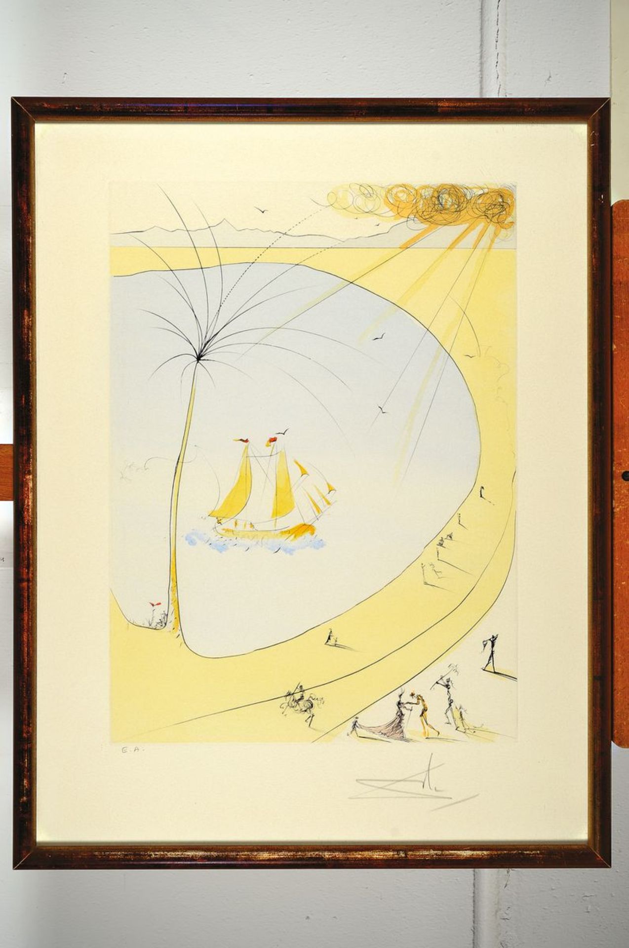 Salvador Dali, 1904-1989,  Cote d'Azur, (Hommage a - Bild 3 aus 3