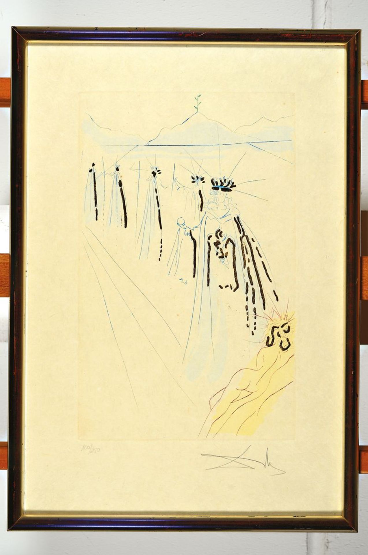 Salvador Dali, 1904-1989,  Des Königs Gefolge, aus der - Bild 3 aus 3