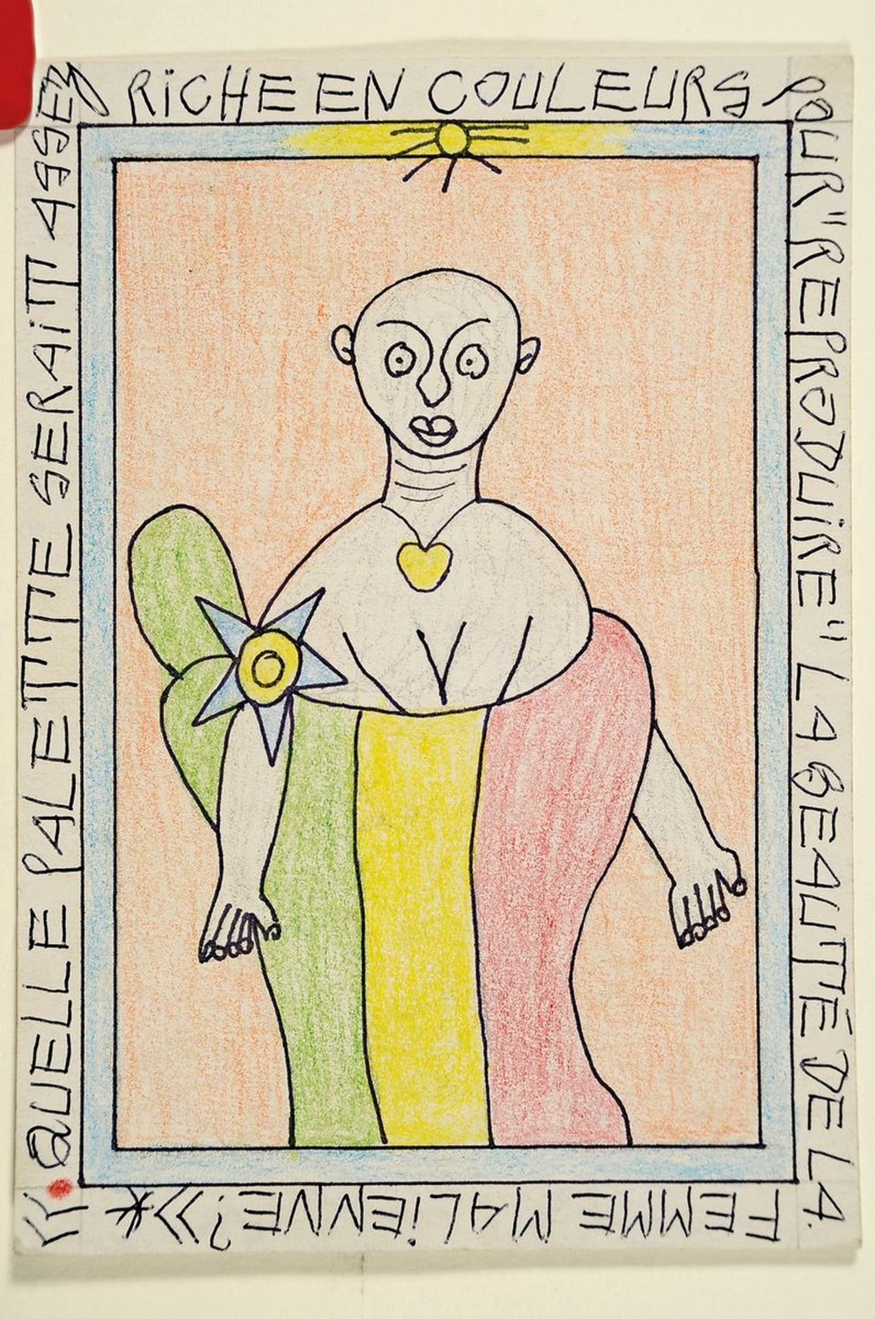 Frédéric Bruly Bouabré, 1923-2014, Dichter und Maler aus - Image 9 of 10
