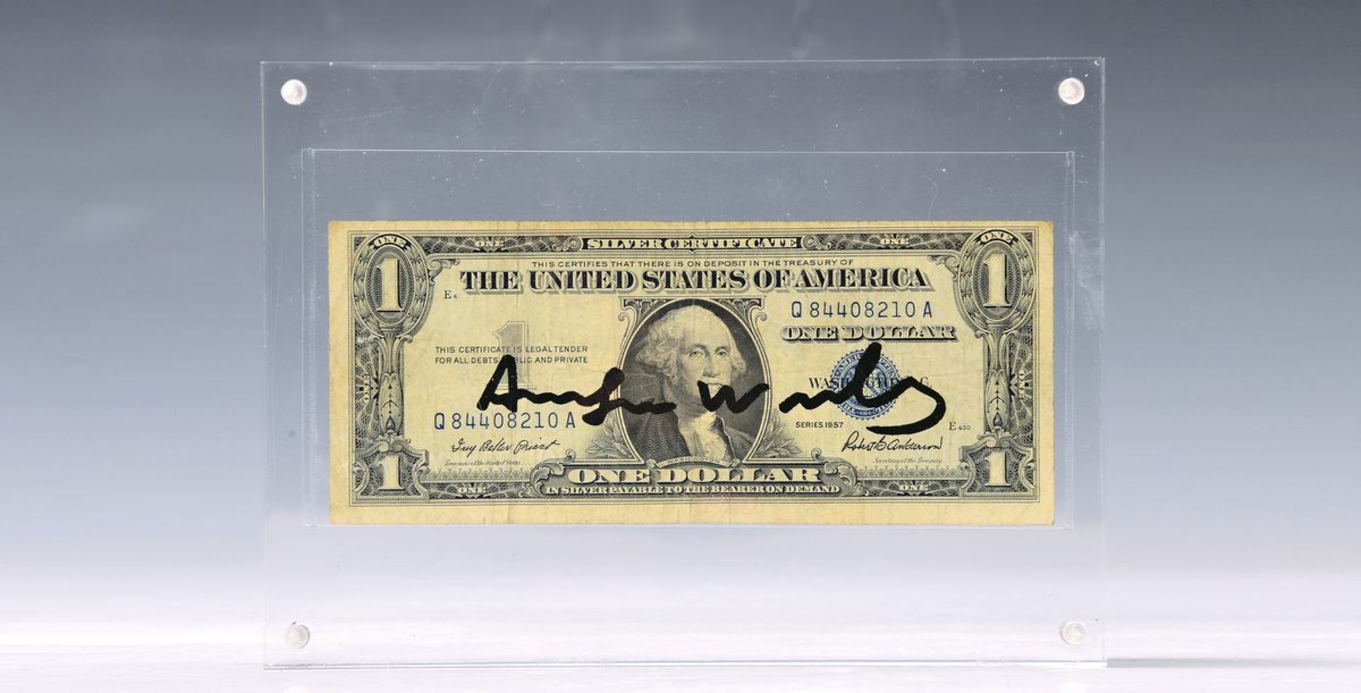 Andy Warhol, 1928-1987, 'One Washington Dollar',