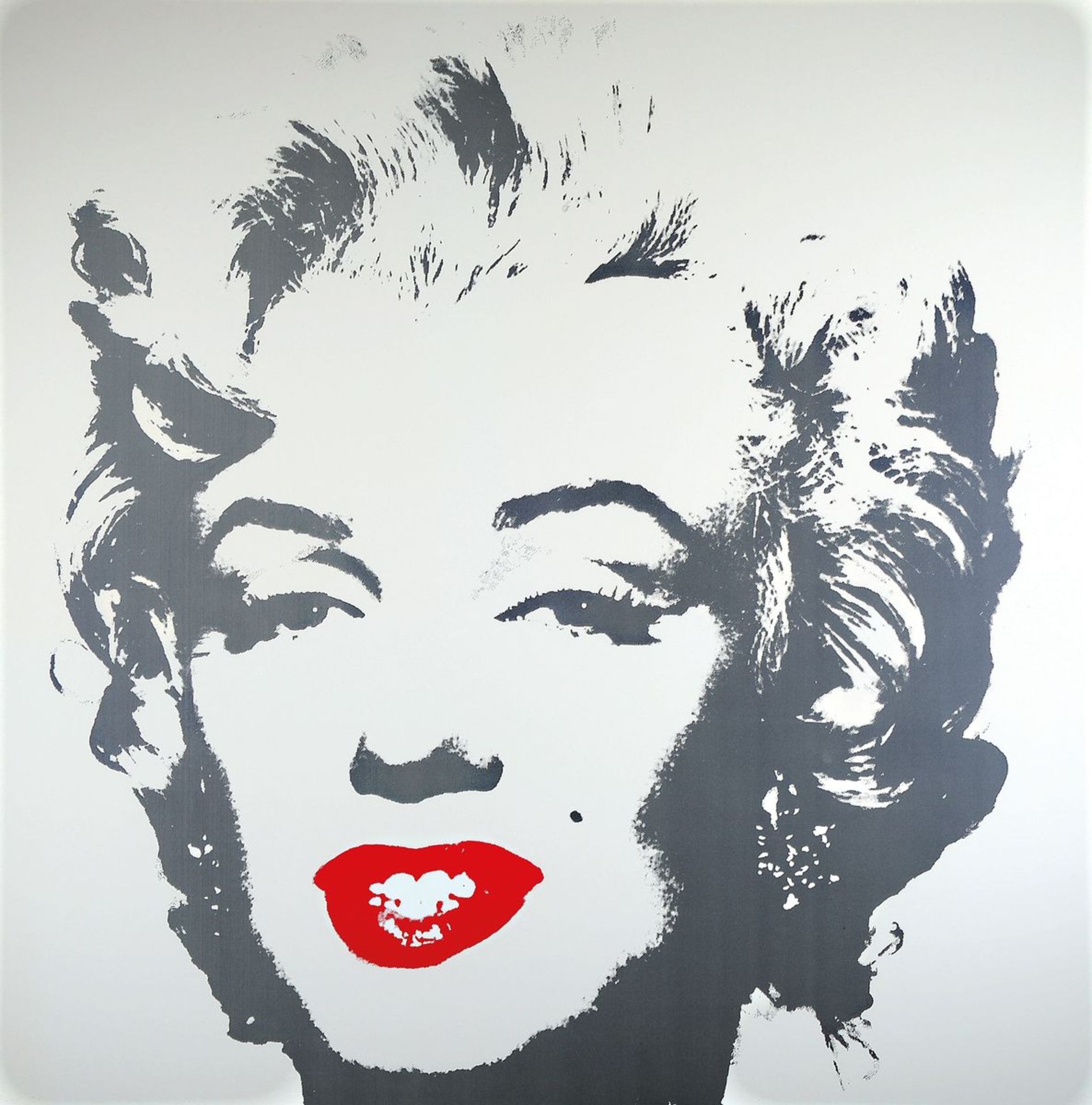 nach Andy Warhol, Siebdruck auf festem Karton, Marilyn