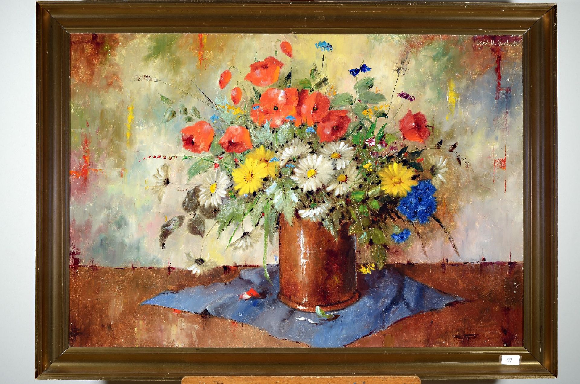 Carl Holger Fischer, 1898-1955 dänisch, Blumenstillleben