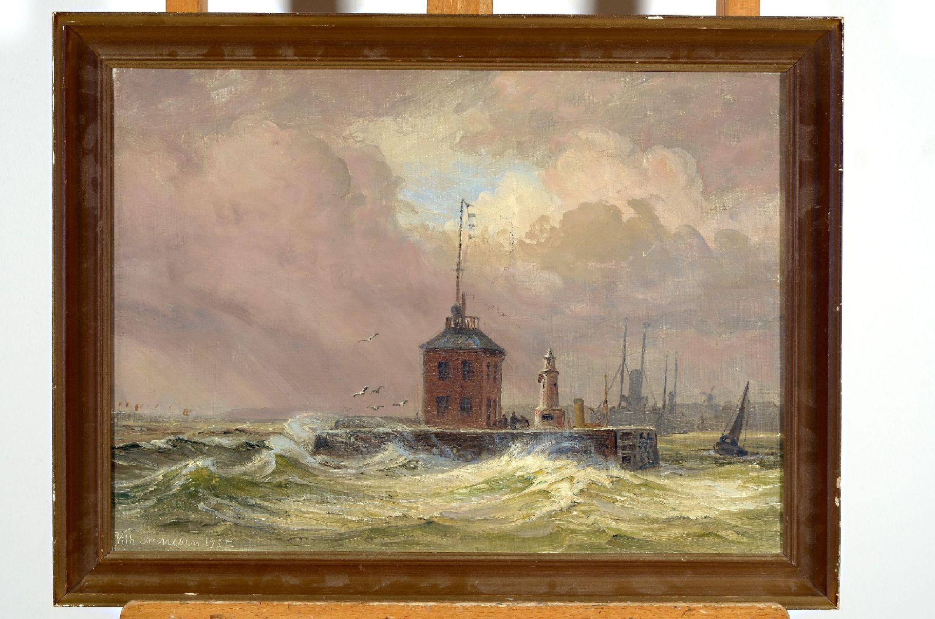 Vilhelm Arnesen, 1865 Flensburg-1948 Kopenhagen,  Blick