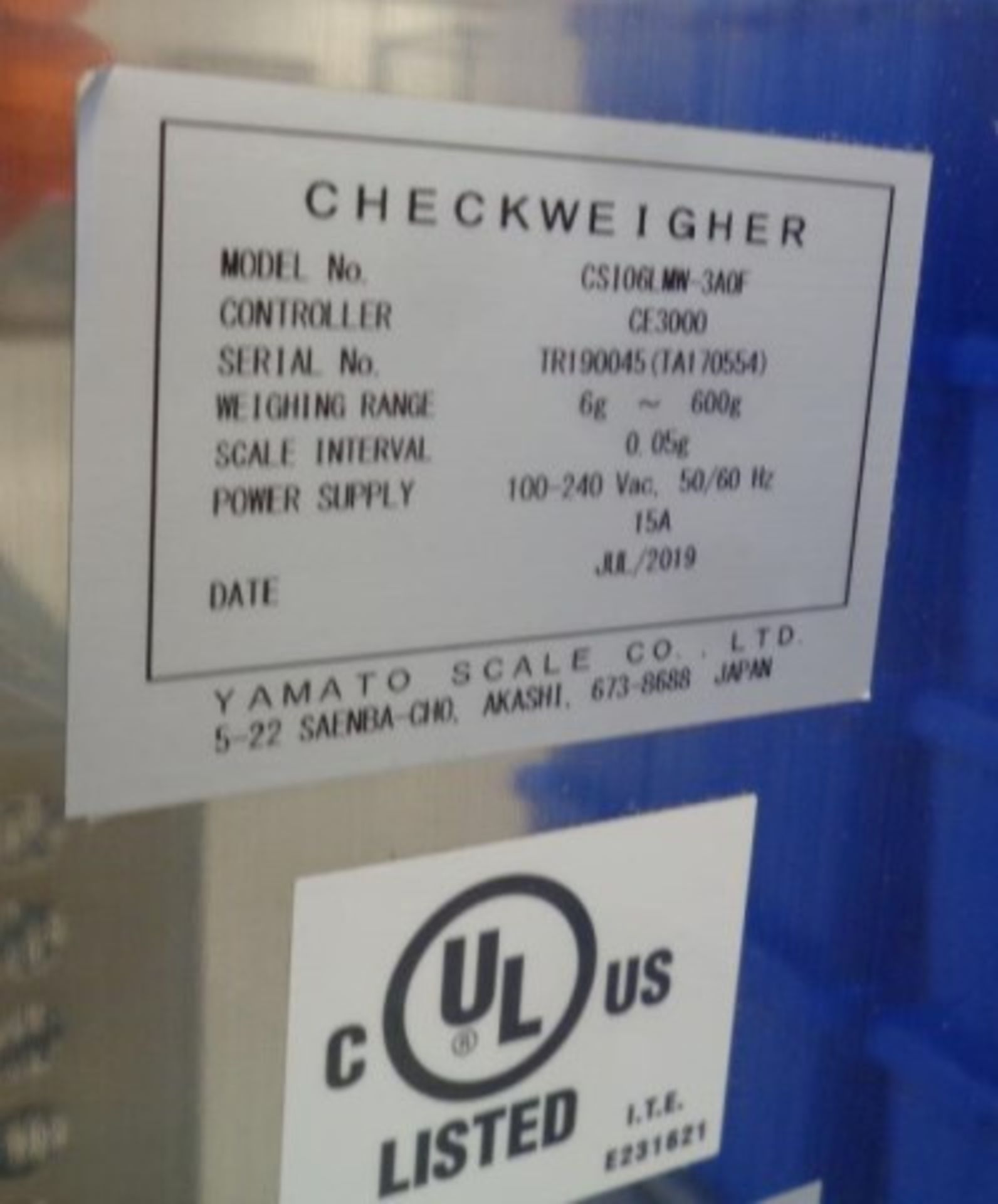 Checkweigher - Image 3 of 3