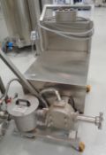 SS Jacketed Positive Displacement Pump