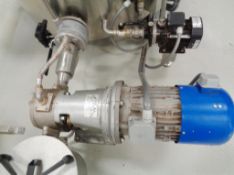SS Jacketed Positive Displacement Pump