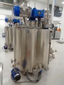 Stainless Steel 1000 kg Jacketed Mix Tank