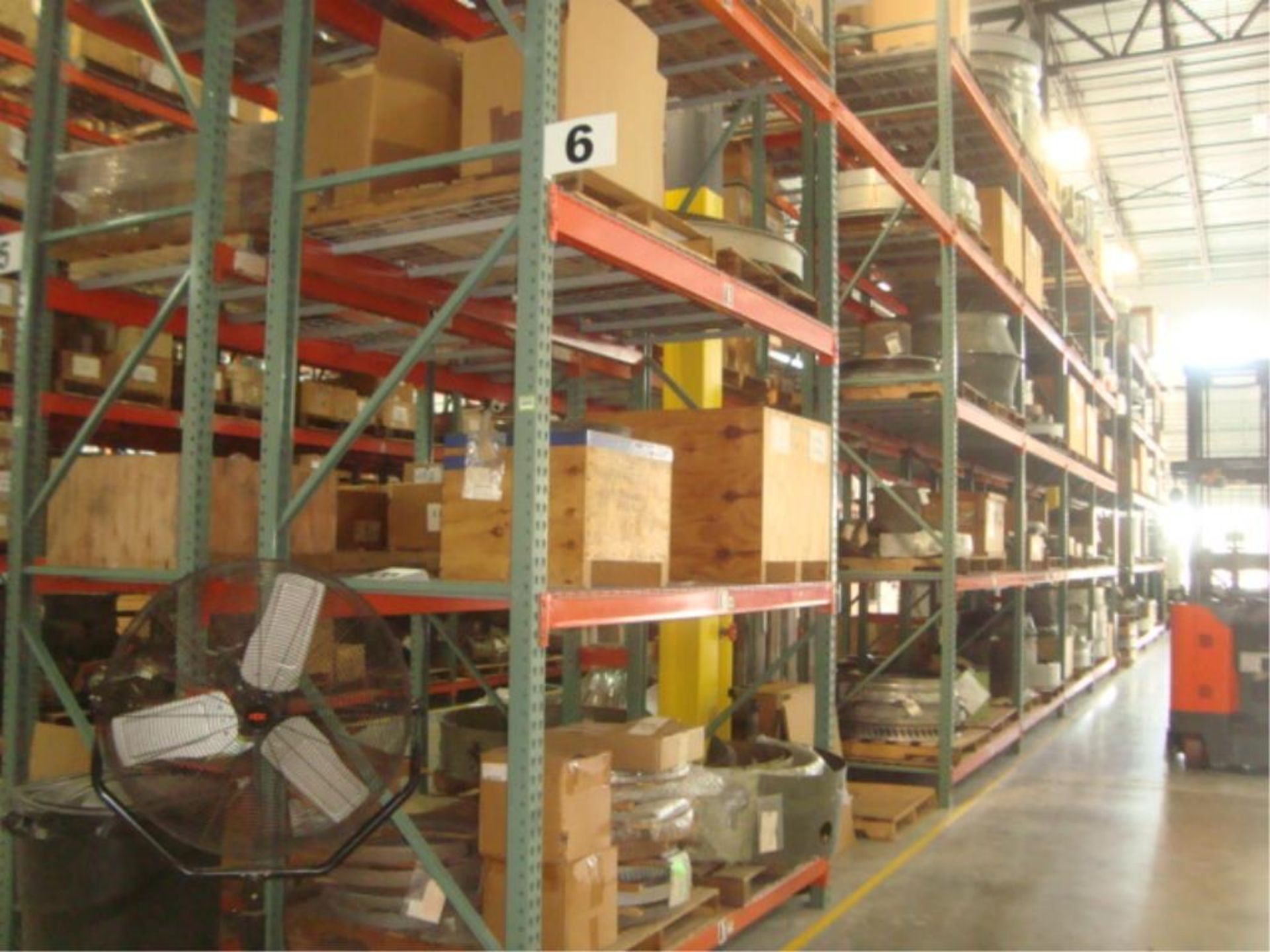 10-Sections Heavy Duty Pallet Racking - Image 2 of 7