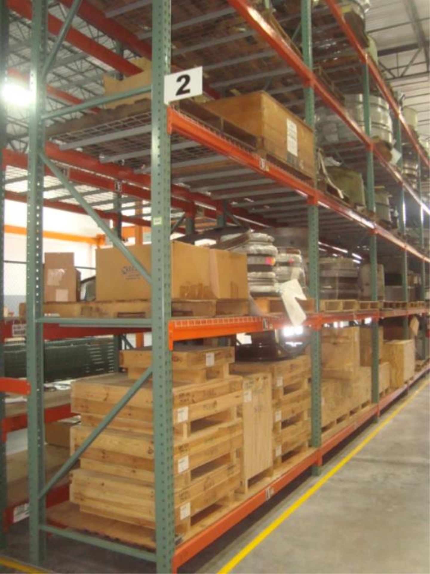 10-Sections Heavy Duty Pallet Racking - Image 2 of 8