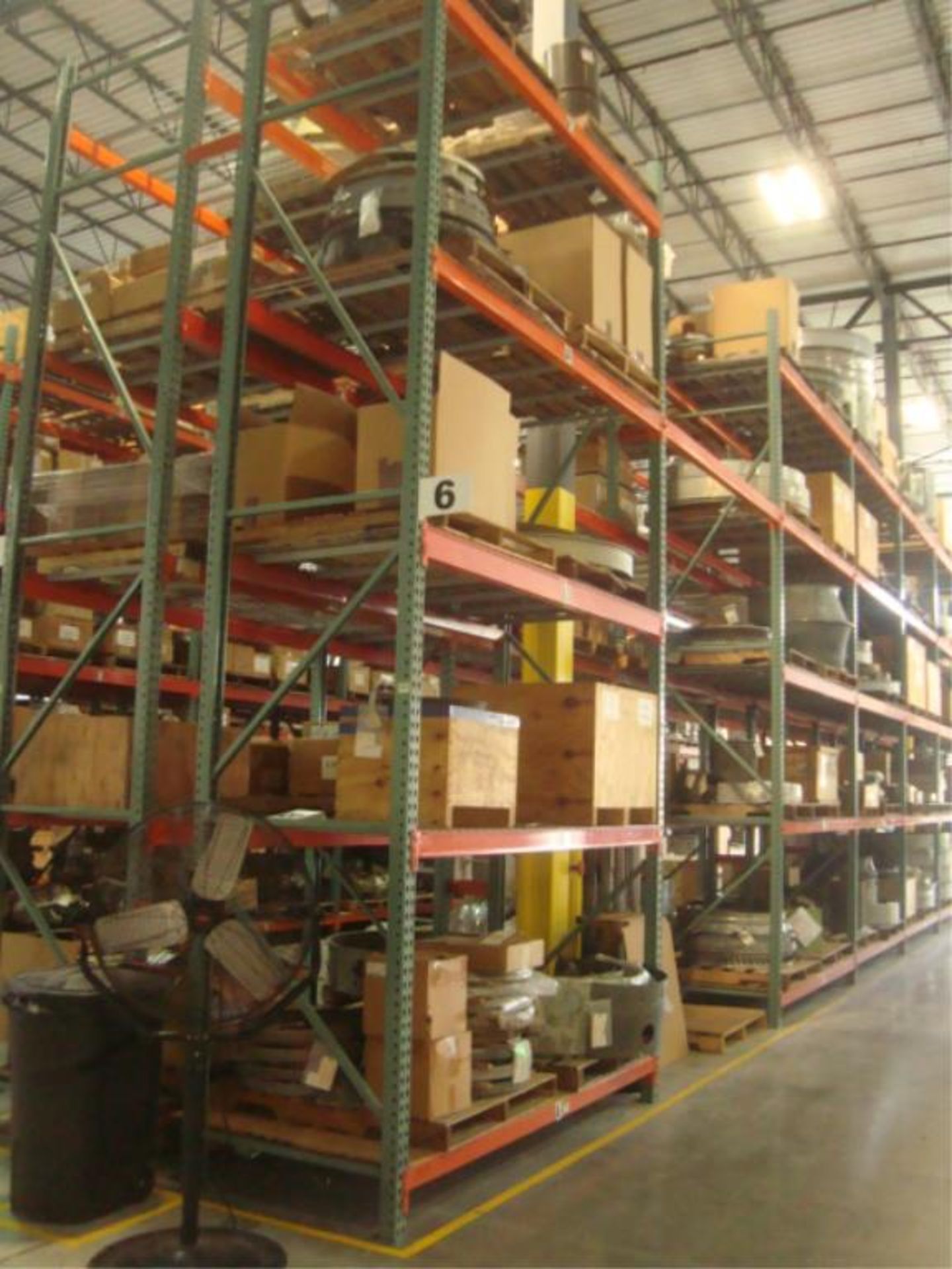 10-Sections Heavy Duty Pallet Racking