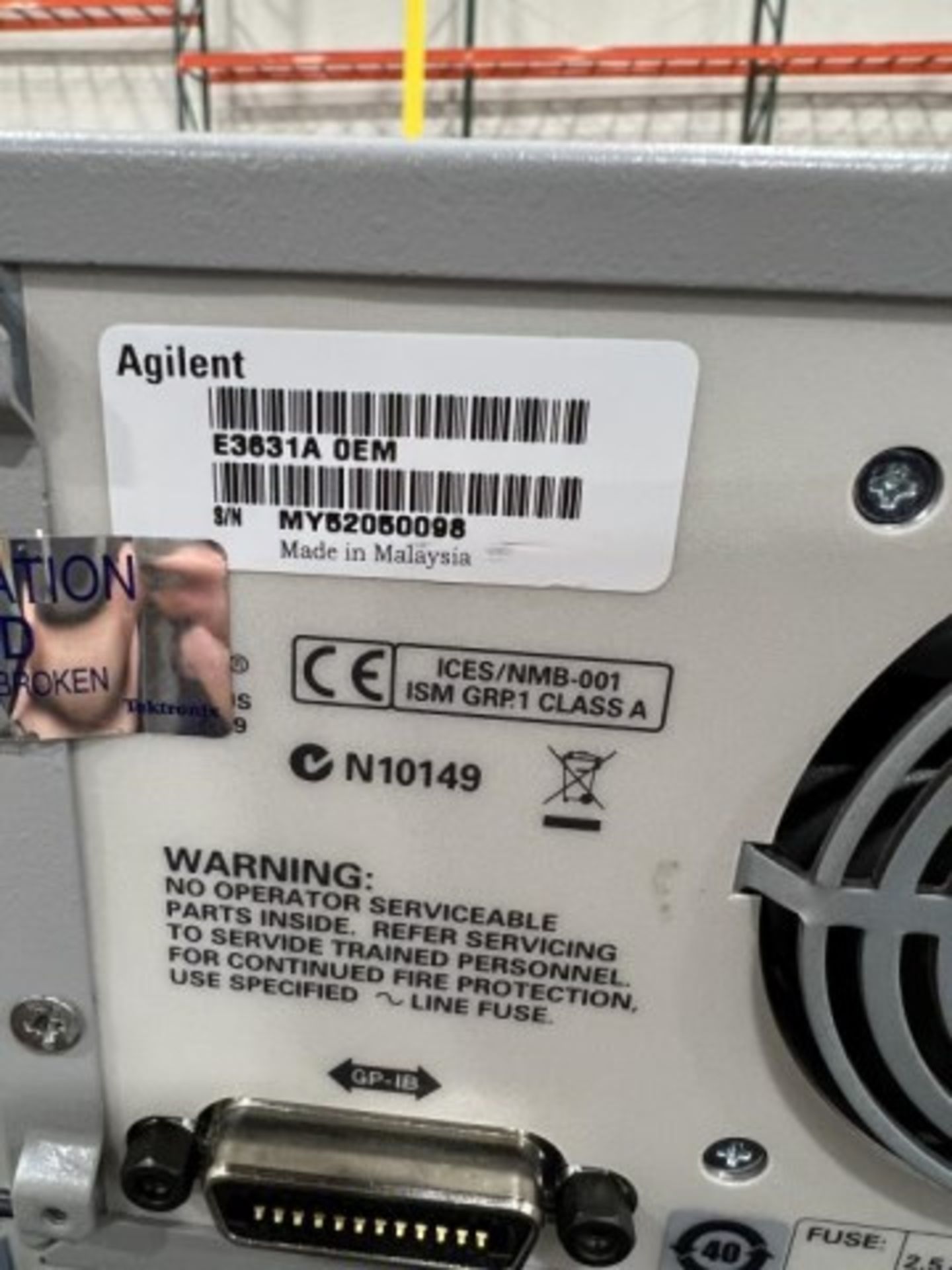 Agilent DC Power Supply - Image 2 of 2