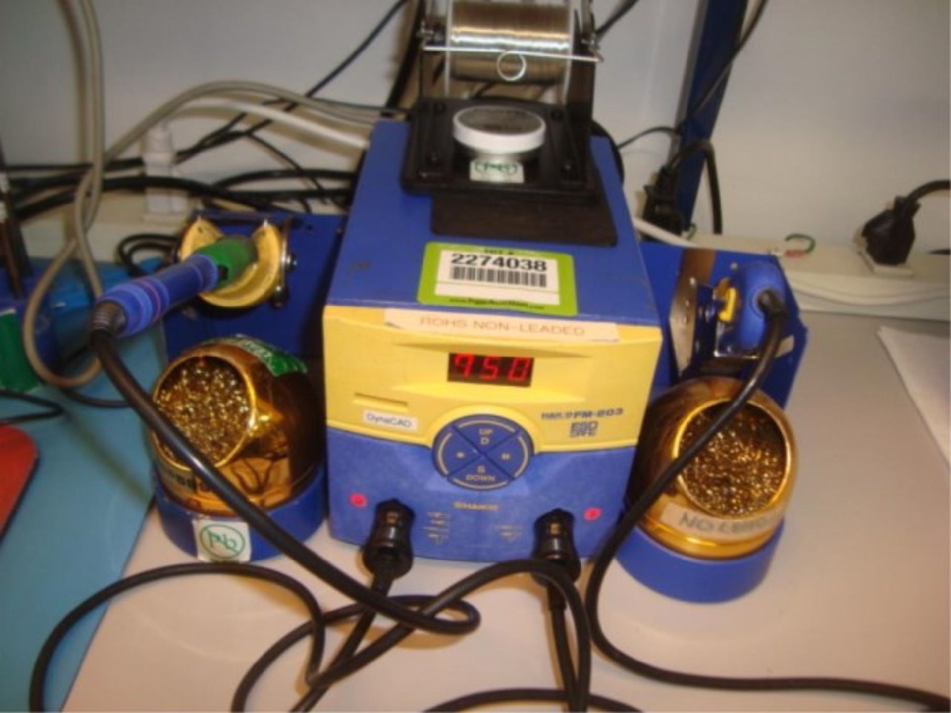 Digital 2-Ch.l Soldering Station & Heat Gun - Image 2 of 7