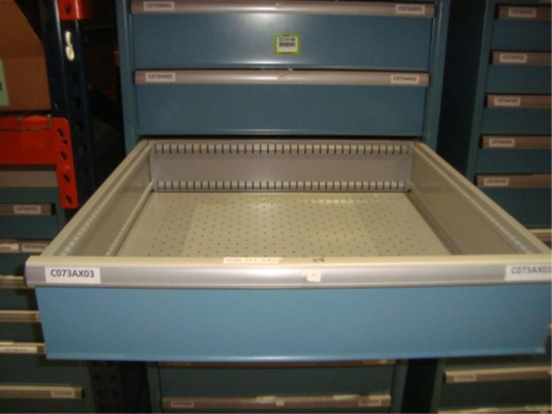 9-Drawer Parts Supply Cabinet - Image 2 of 4