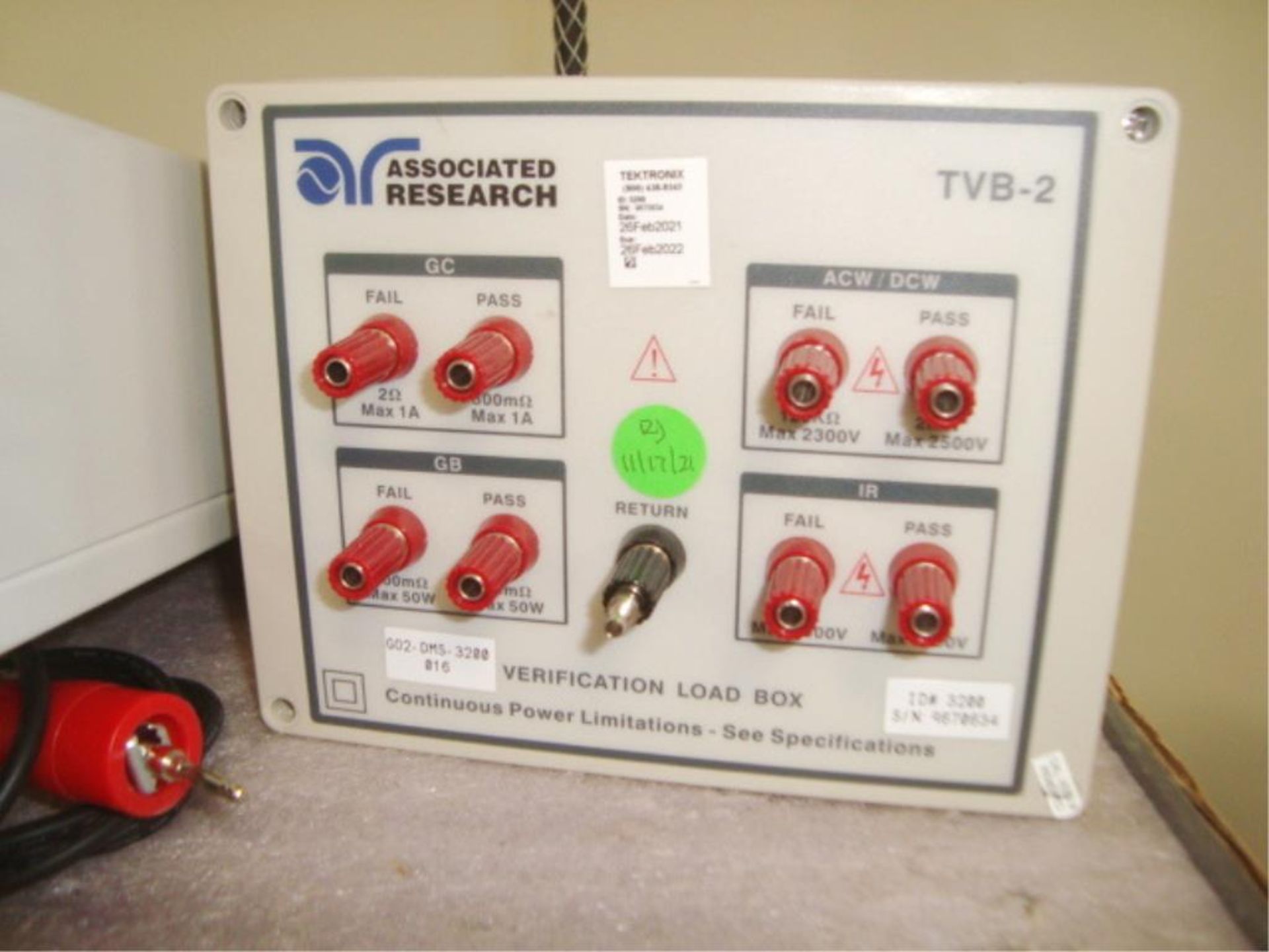Dielectric Withstand Tester & Verification Load - Image 5 of 8