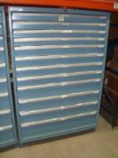 12-Drawer Parts Supply Cabinet