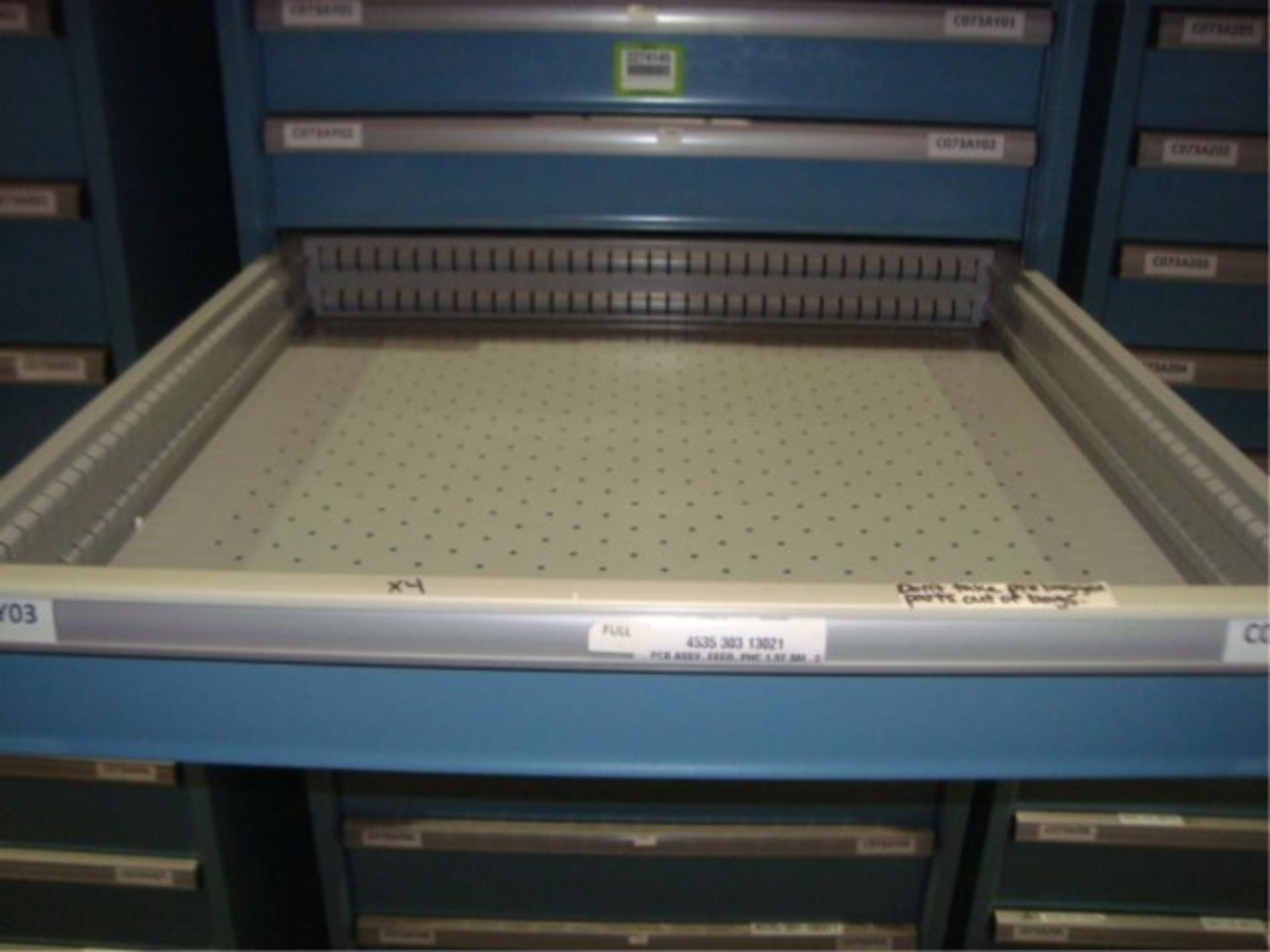 10-Drawer Parts Supply Cabinet - Image 3 of 5