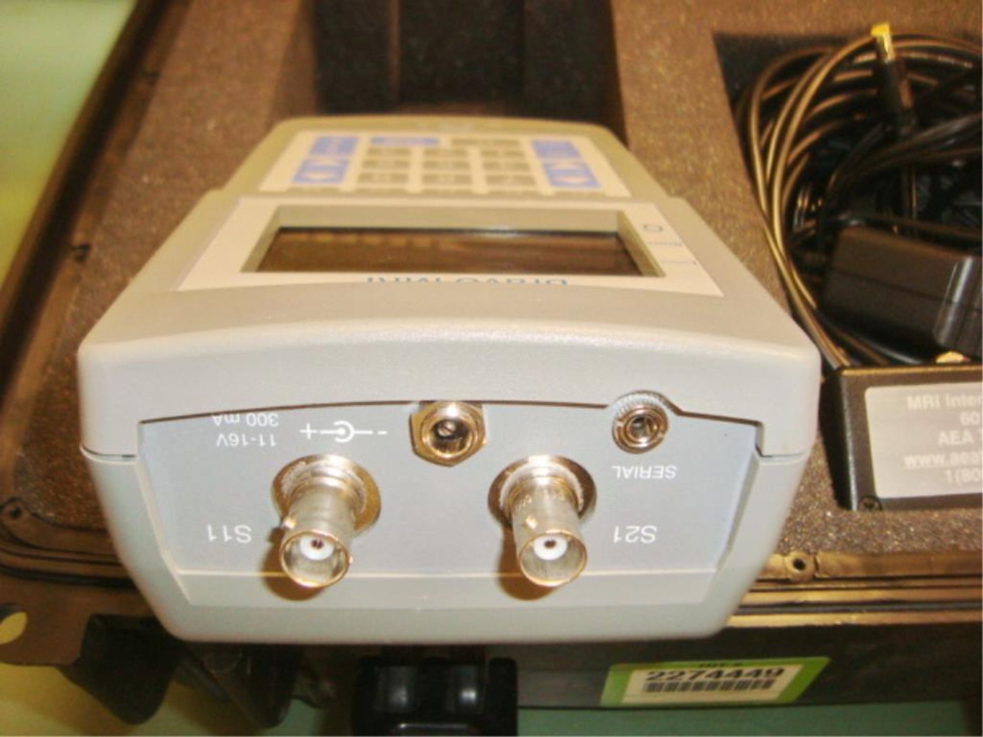 Network Analyzer, 100 kHz to 70 MHz - Image 8 of 8