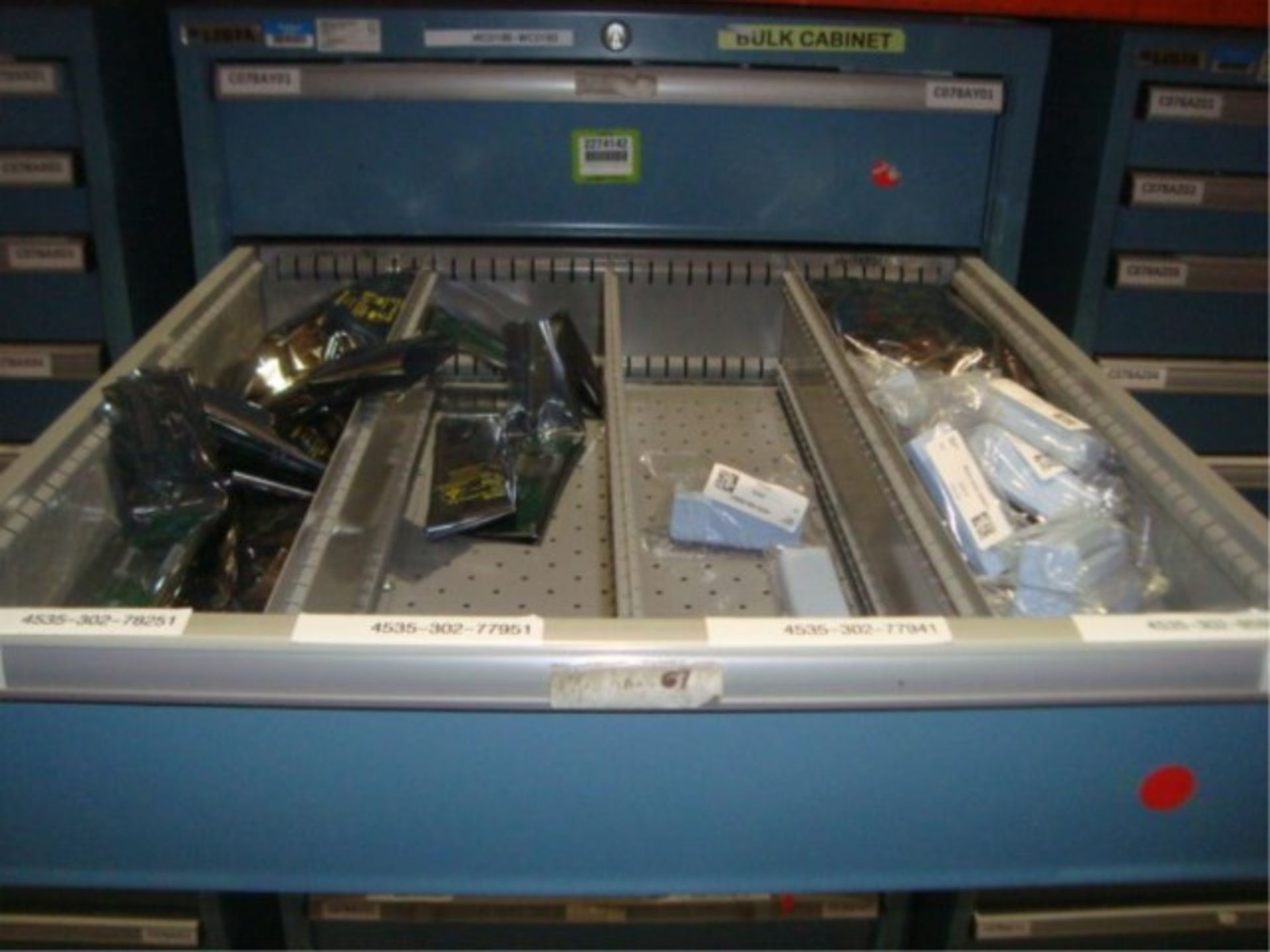 8-Drawer Parts Supply Cabinet - Image 3 of 6
