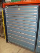 12-Drawer Parts Supply Cabinet