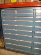 9-Drawer Parts Supply Cabinet