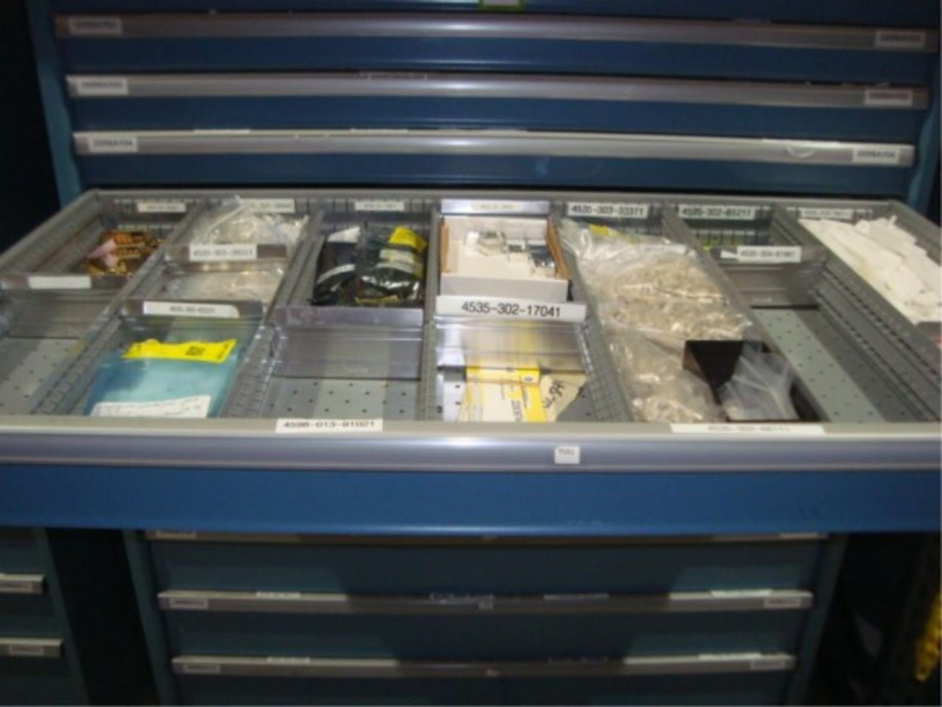 12-Drawer Parts Supply Cabinet - Image 4 of 6