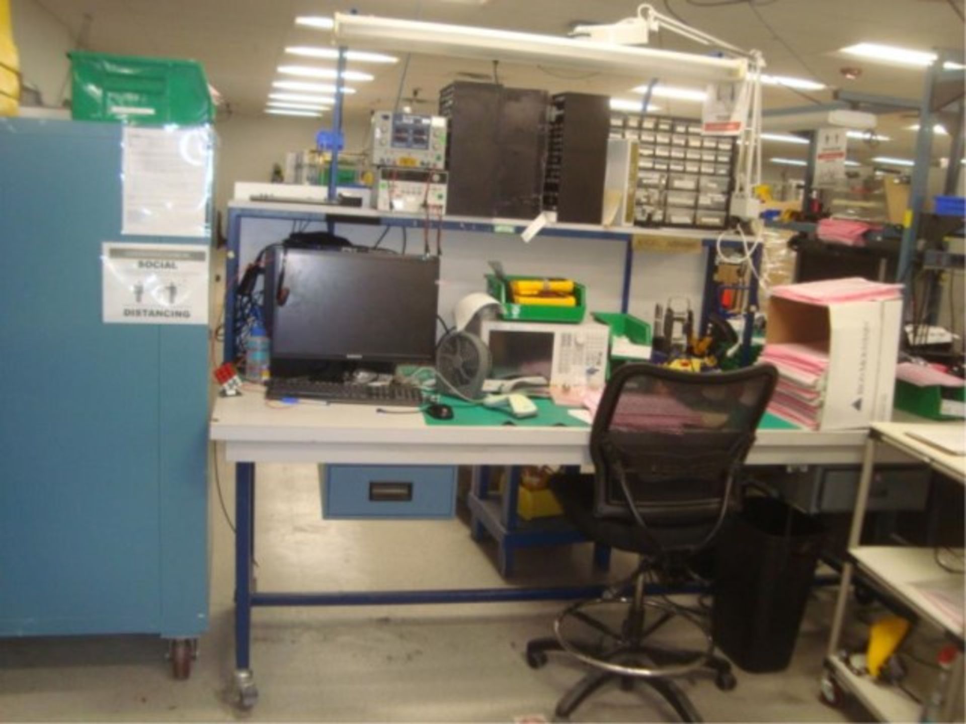 8' ft. Workstation Benches - Image 4 of 5