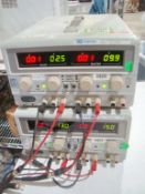 Dual Tracking DC Power Supplies