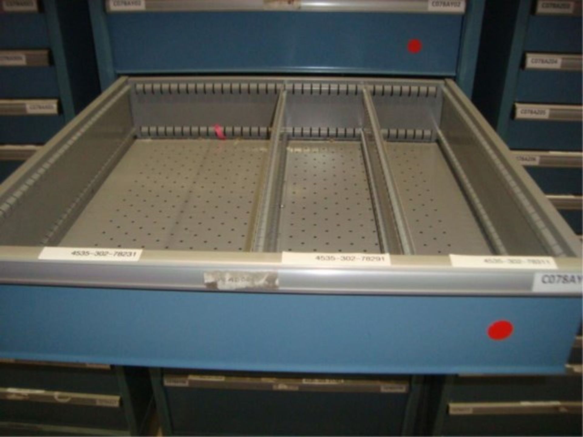 8-Drawer Parts Supply Cabinet - Image 4 of 6