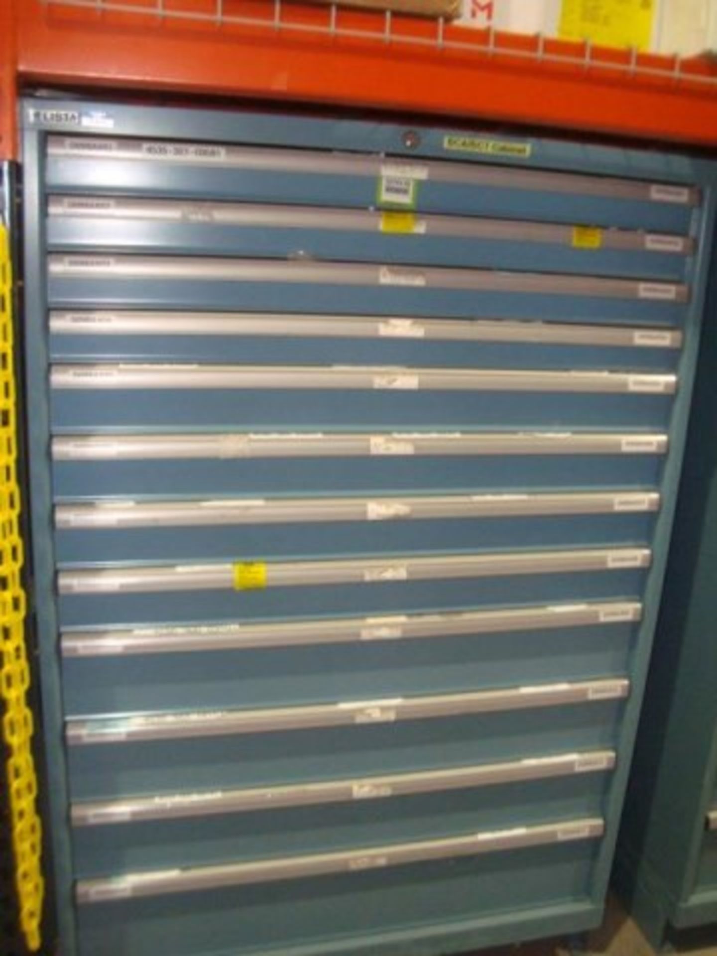 12-Drawer Parts Supply Cabinet - Image 2 of 7