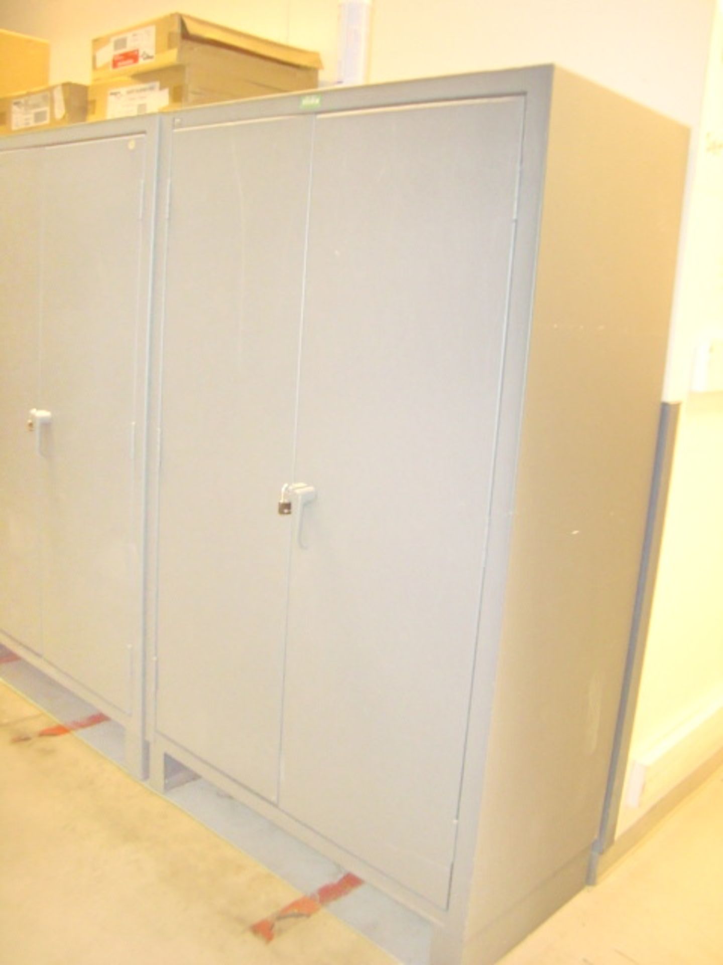 Heavy Duty 2-Door Storage Cabinets - Image 3 of 4