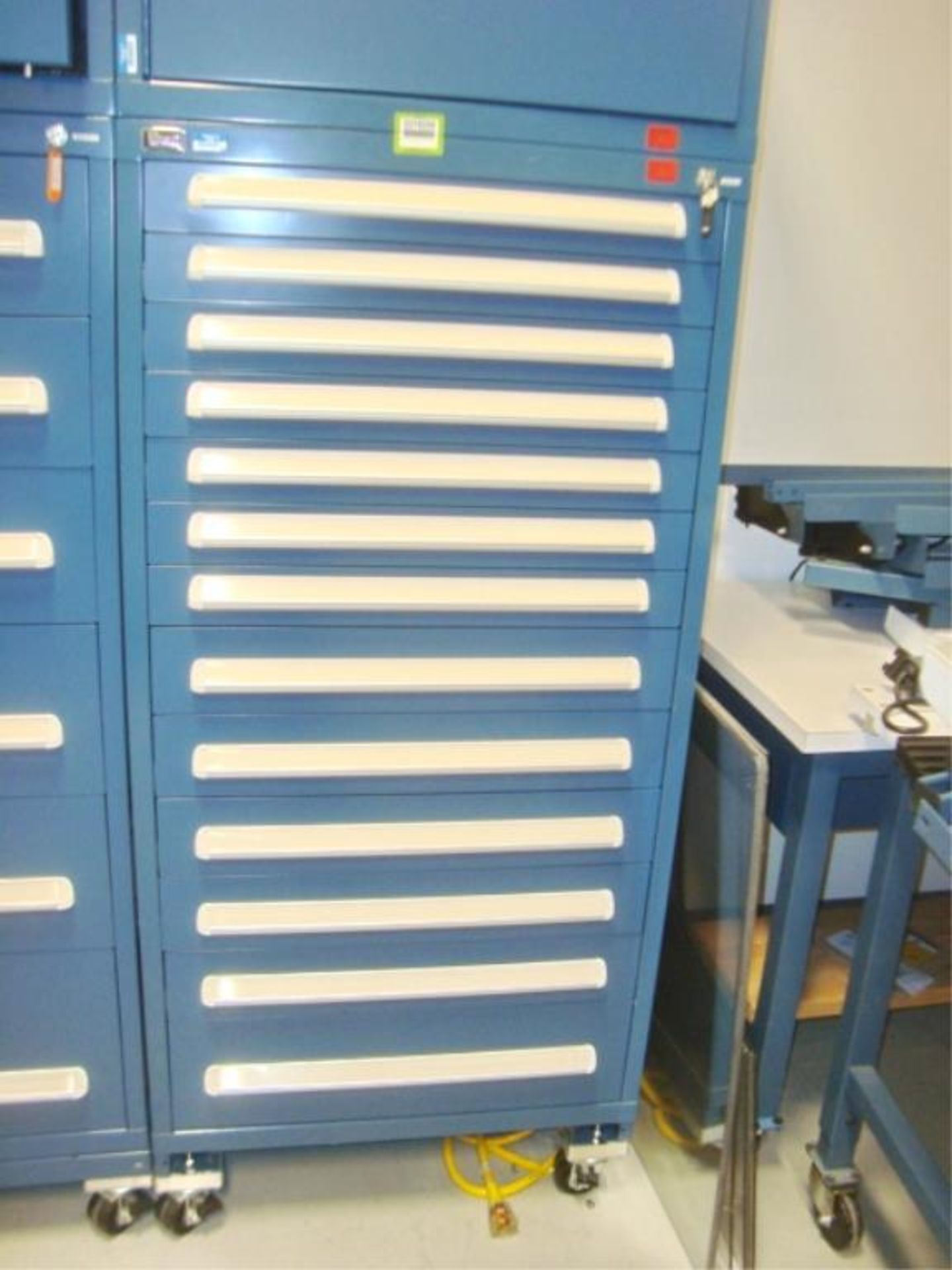 13-Drawer Parts Supply Cabinet - Image 2 of 7