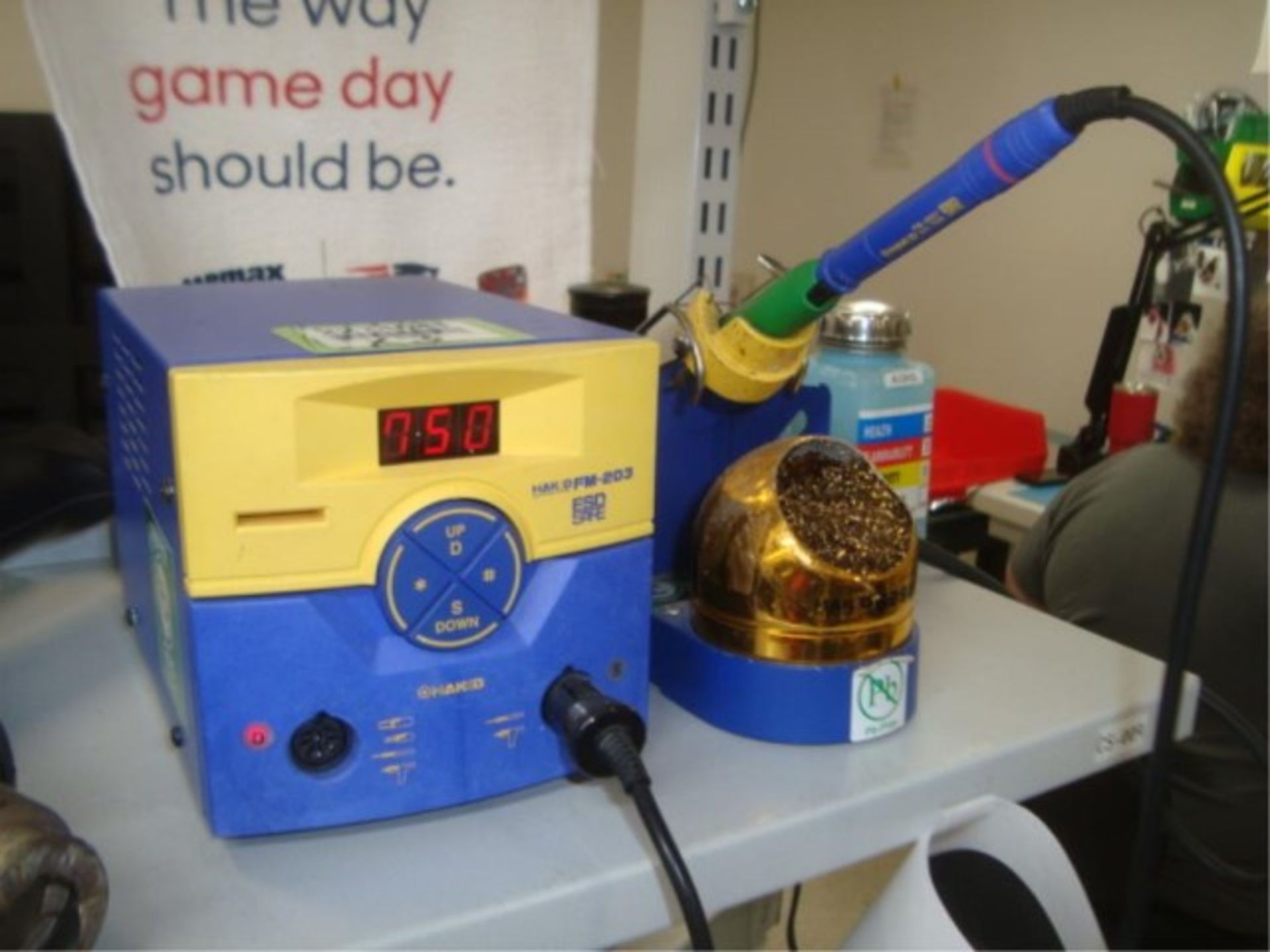 Digital 2-Ch.l Soldering Station & Heat Gun - Image 3 of 5