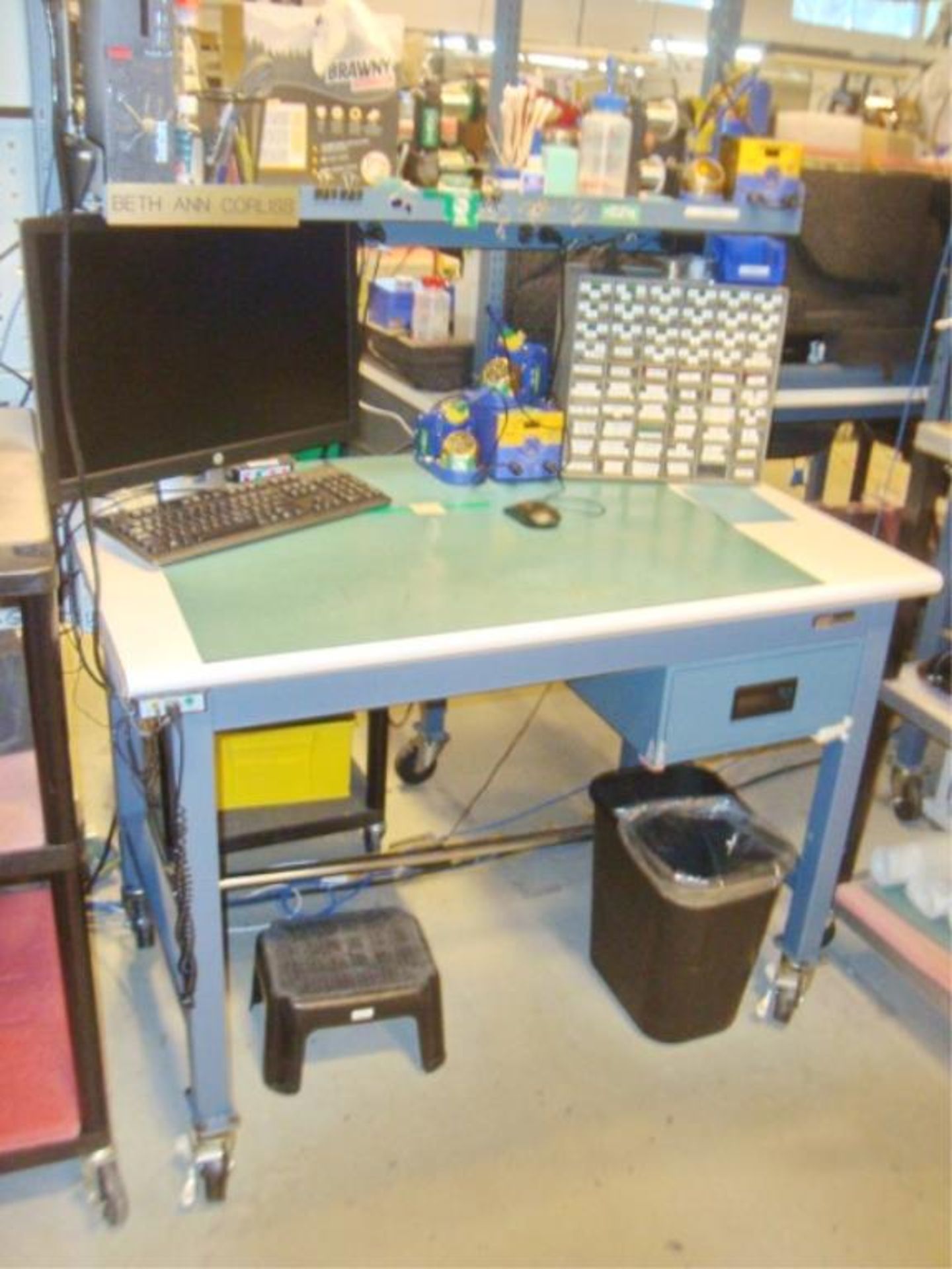 4' ft. Mobile Workstation Benches - Image 9 of 12