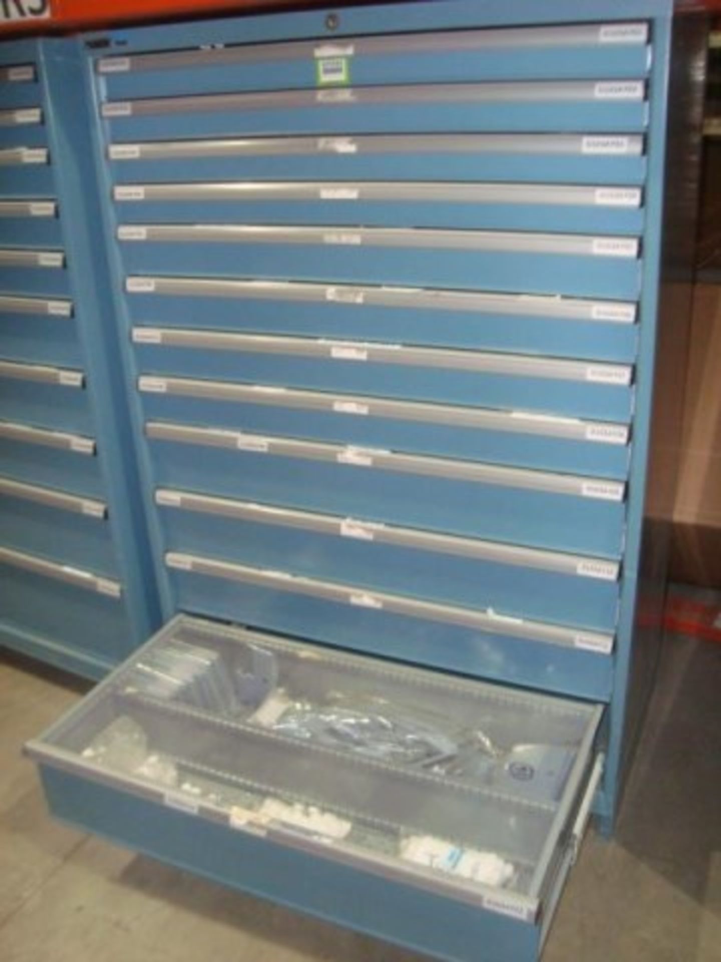12-Drawer Parts Supply Cabinet - Image 4 of 4