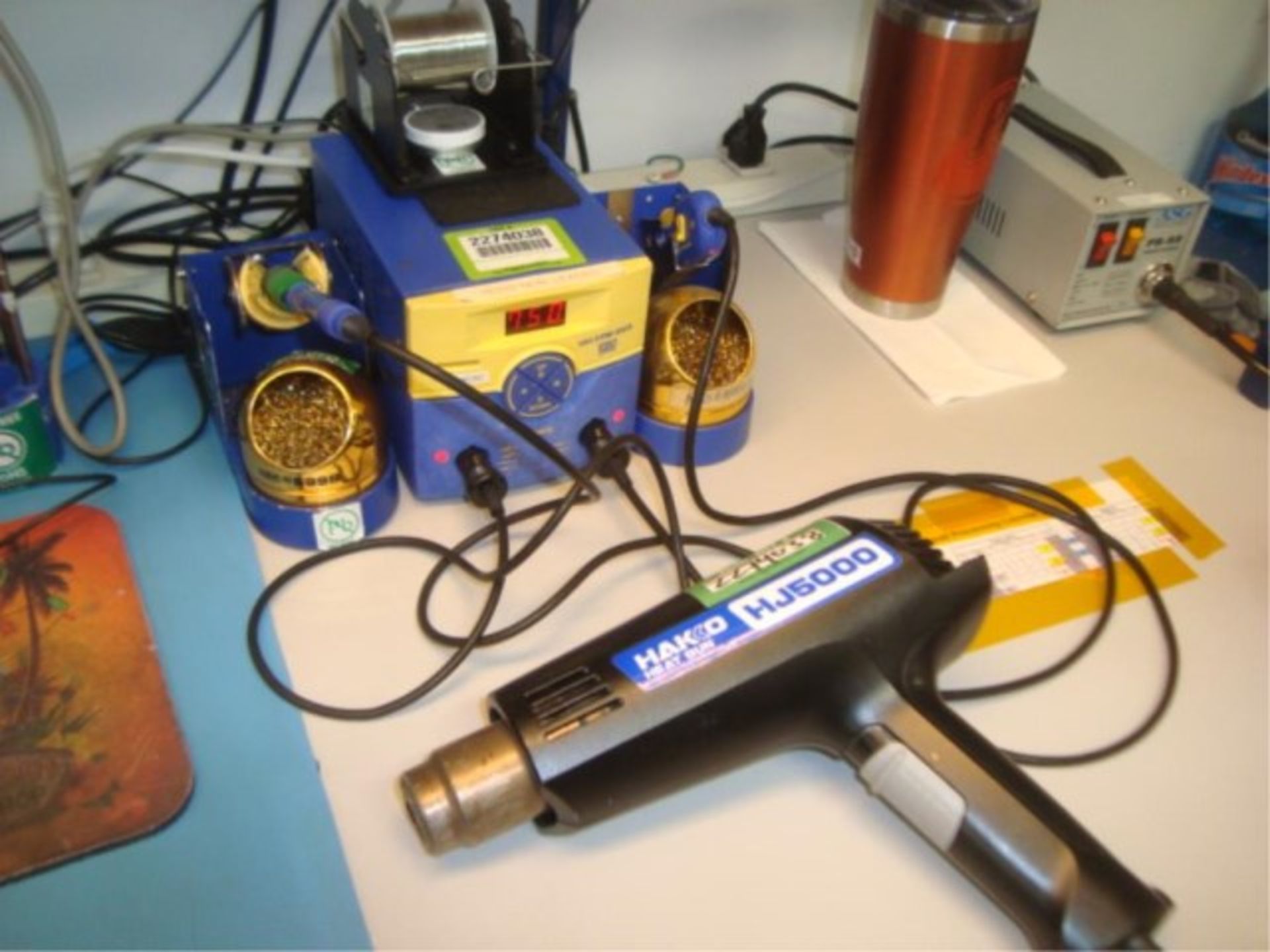 Digital 2-Ch.l Soldering Station & Heat Gun - Image 7 of 7