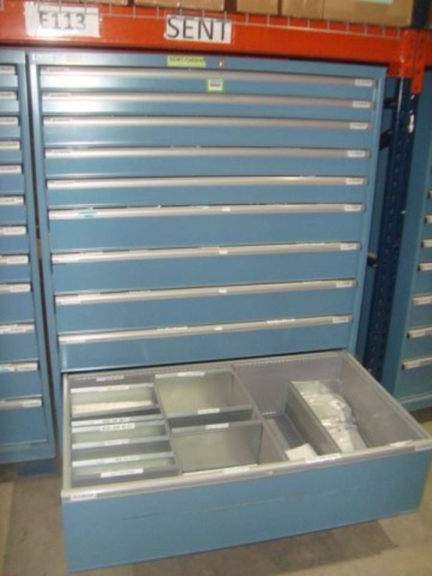 10-Drawer Parts Supply Cabinet - Image 5 of 5