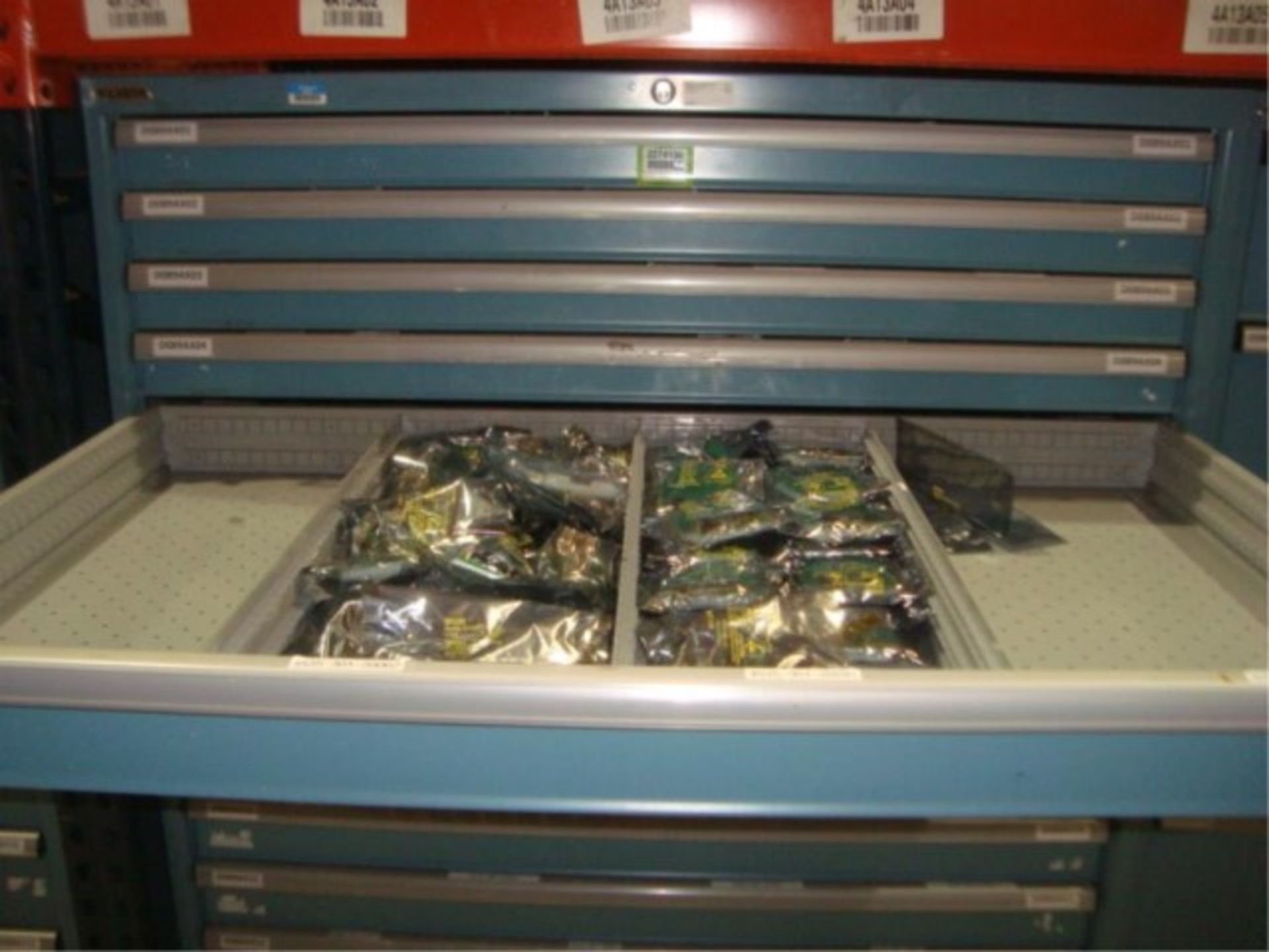 14-Drawer Parts Supply Cabinet - Image 2 of 4