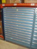 14-Drawer Parts Supply Cabinet